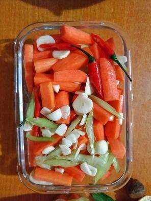 醃胡蘿蔔的配方是什麼