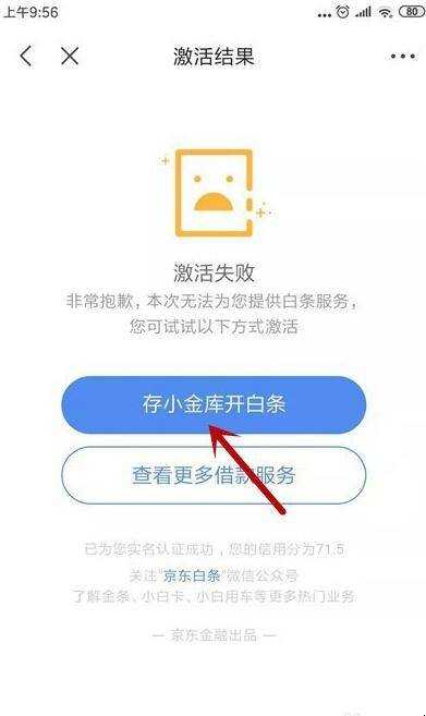 京東白條啟用失敗怎麼辦