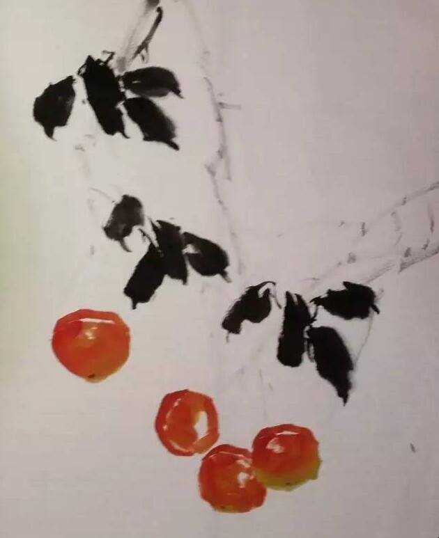 柿子樹的畫法是什麼