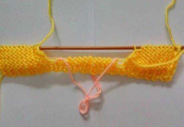 毛衣編織如何挖圓領