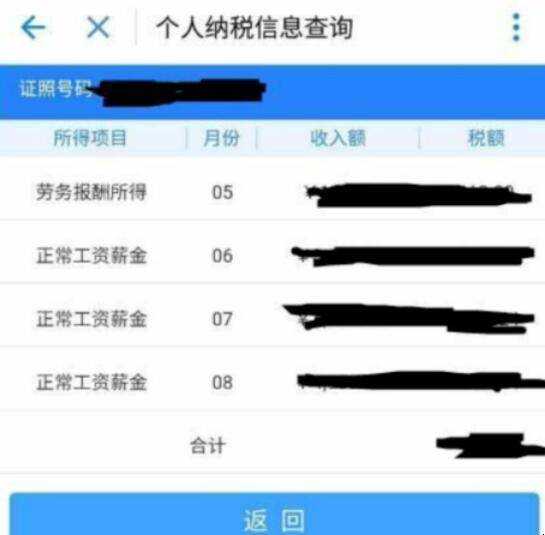 如何在網上查詢個稅記錄