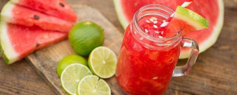西瓜汁放冰箱第二天可以喝嗎