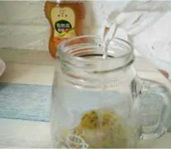 百香果薄荷蜂蜜水做法