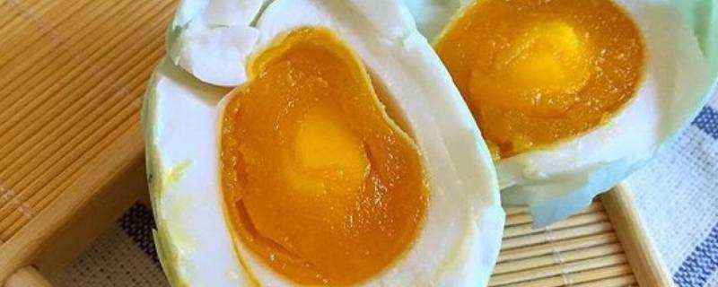 醃鹹鴨蛋怎麼醃黃能出油好吃