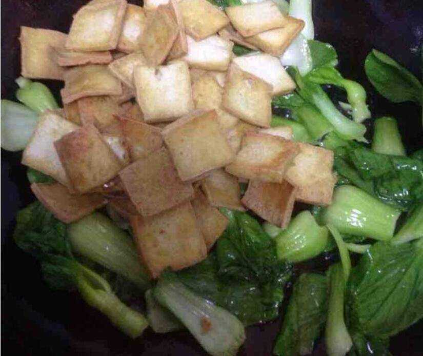 青菜炒豆腐怎麼做