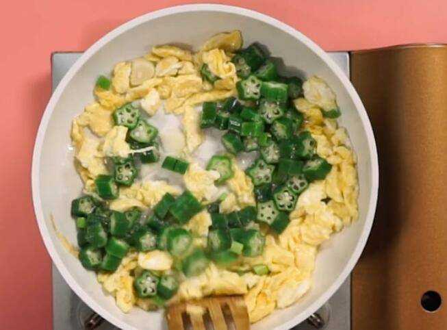 秋葵炒雞蛋怎麼炒