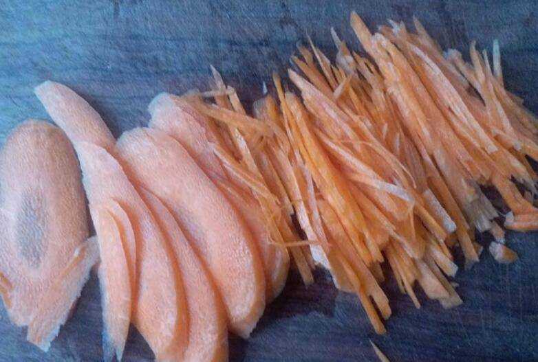 怎麼炒胡蘿蔔絲