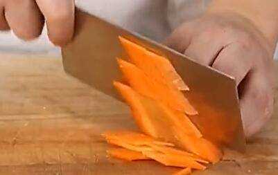 胡蘿蔔怎麼切片