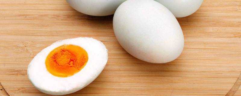 鹹雞蛋煮多長時間