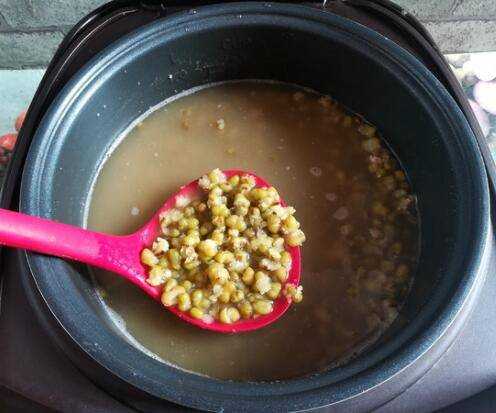 綠豆湯怎麼濃稠起沙