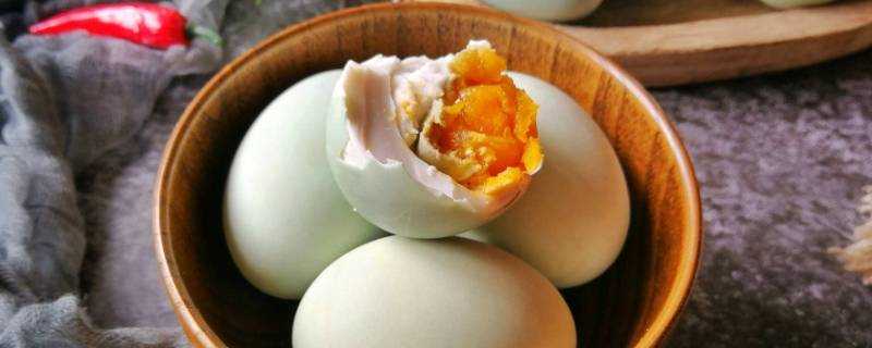 鹹鴨蛋發黑還能吃嗎