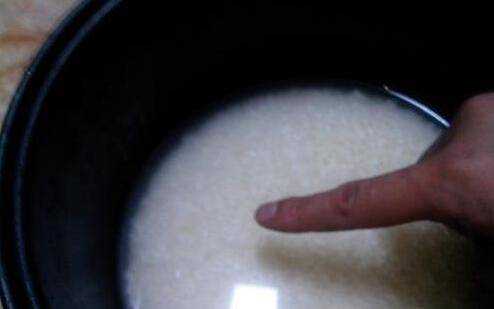 煮粥放水怎麼用手指量