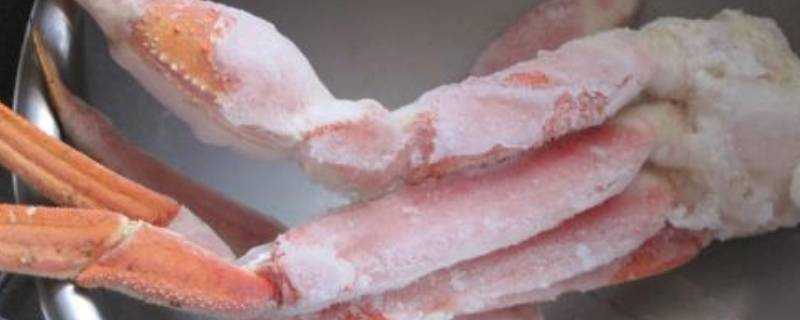 凍螃蟹解凍需要多長時間