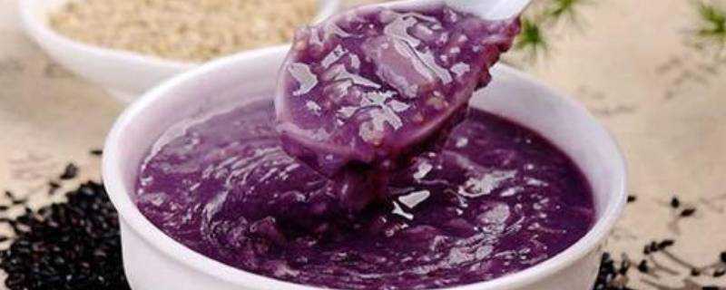 吃紫薯粥有什麼好處