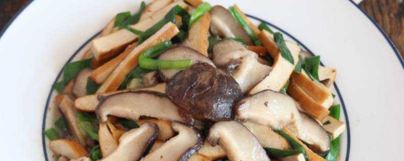 豆腐炒香菇怎麼炒