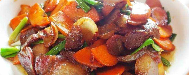 胡蘿蔔炒臘肉怎麼做好吃