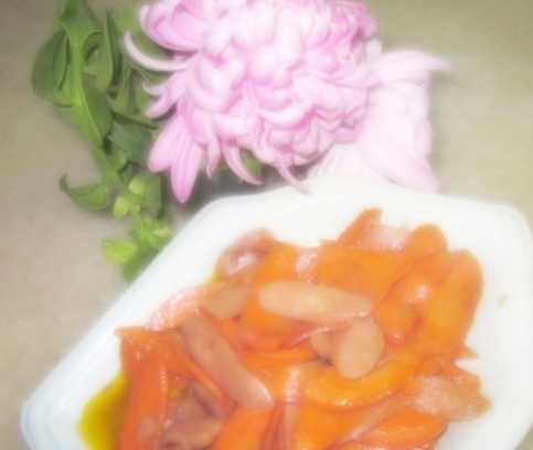 胡蘿蔔火腿小菜怎麼炒