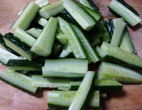 黃瓜鹹菜怎麼炒