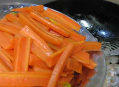 胡蘿蔔怎麼炒蝦