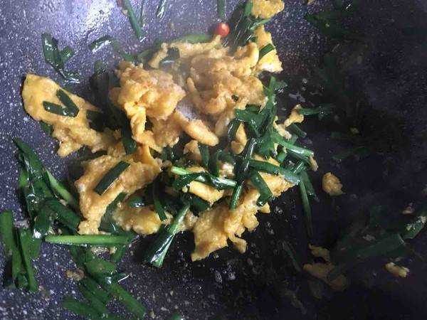 韭菜炒鵝蛋怎麼做好吃