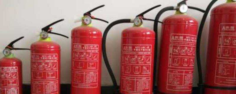 5種常見的消防器材