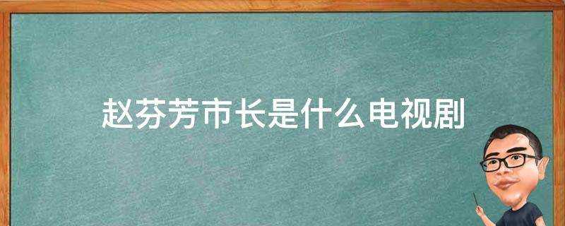 趙芬芳市長是什麼電視劇