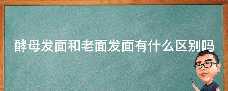 酵母發麵和老面發麵有什麼區別嗎