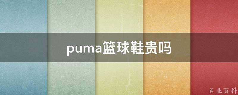 puma籃球鞋貴嗎