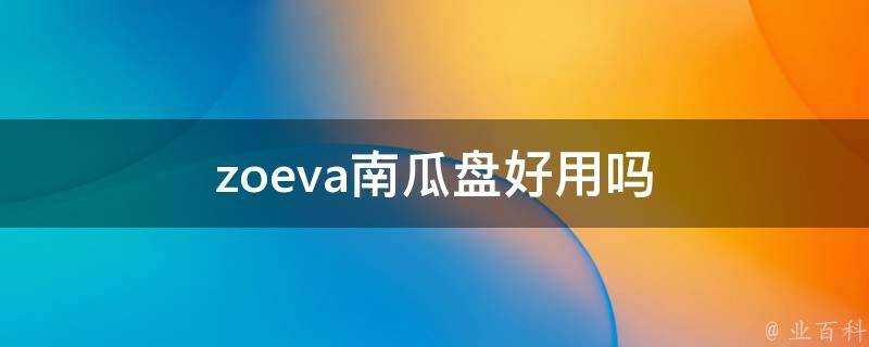 zoeva南瓜盤好用嗎