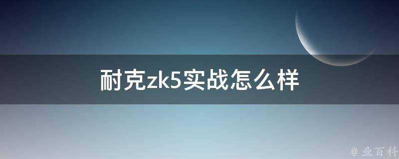 耐克zk5實戰怎麼樣