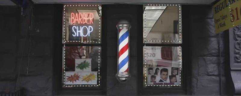 理髮店門口的三色柱是幹嘛用的